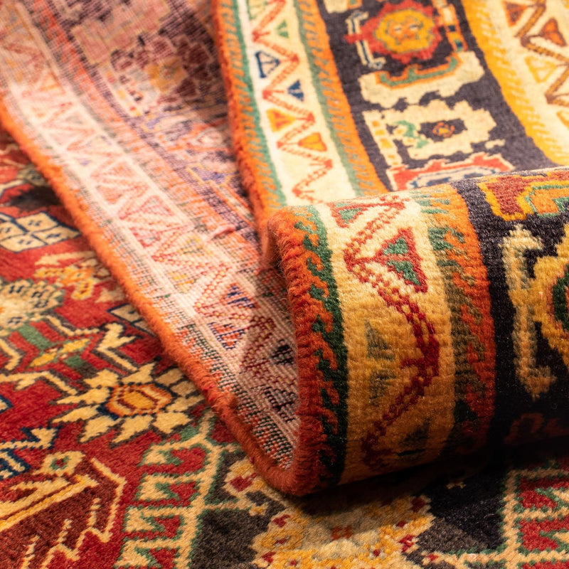 Alfombra persa - Nómada - 296 x 190 cm - rojo oscuro
