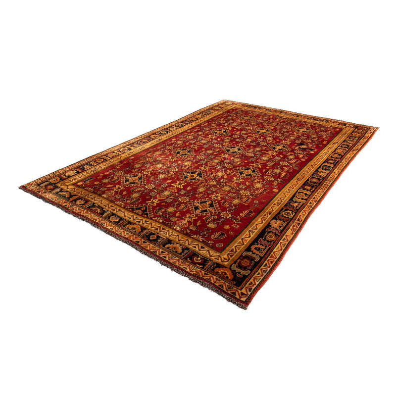 Alfombra persa - Nómada - 296 x 190 cm - rojo oscuro
