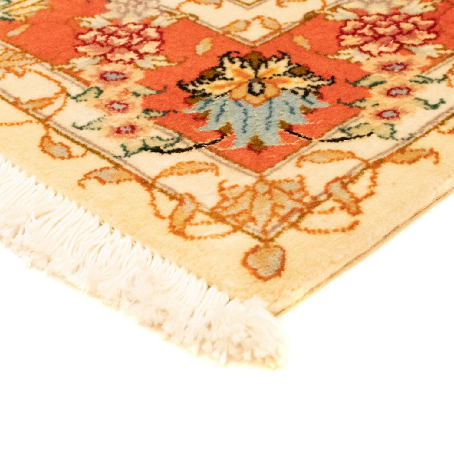 Alfombra Persa - Tabriz - Real - 152 x 100 cm - beige
