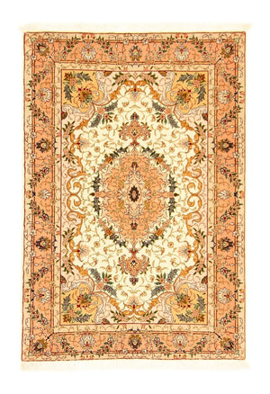 Alfombra Persa - Tabriz - Real - 150 x 100 cm - beige