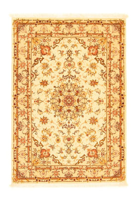 Alfombra Persa - Tabriz - Real - 145 x 101 cm - beige