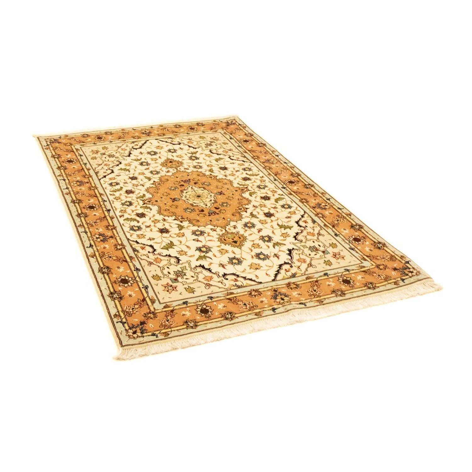 Alfombra Persa - Tabriz - Real - 150 x 100 cm - beige