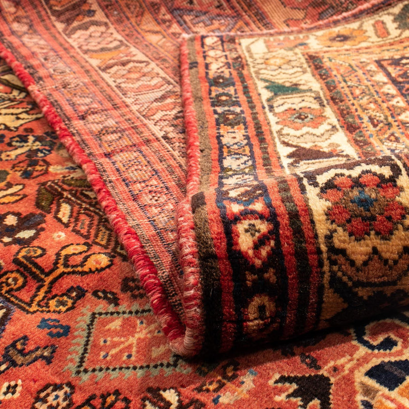 Alfombra persa - Nómada - 268 x 205 cm - rojo oscuro