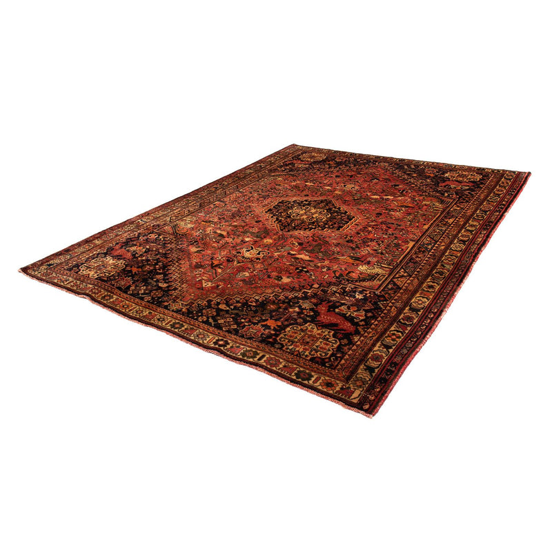 Alfombra persa - Nómada - 268 x 205 cm - rojo oscuro