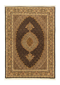 Alfombra Persa - Tabriz - Real - 146 x 106 cm - azul oscuro