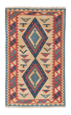 Alfombra Kelim - Oriental - 184 x 117 cm - marrón claro