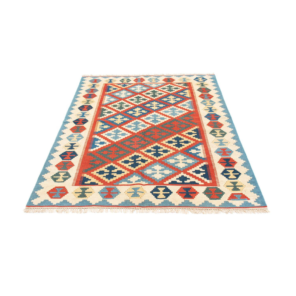 Alfombra Kelim - Oriental - 177 x 123 cm - beige
