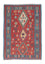 Alfombra Kelim - Oriental - 168 x 113 cm - rojo oscuro