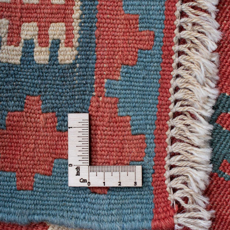 Alfombra Kelim - Oriental - 168 x 113 cm - rojo oscuro