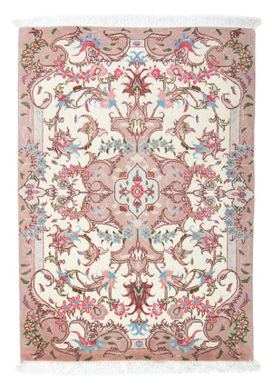 Alfombra Persa - Tabriz - Real - 89 x 60 cm - beige