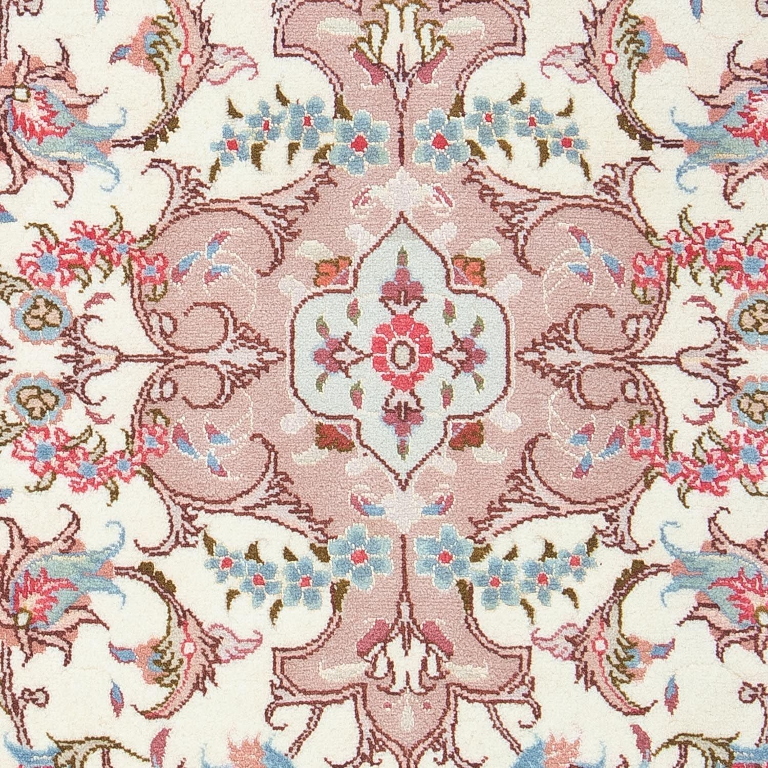 Alfombra Persa - Tabriz - Real - 89 x 60 cm - beige