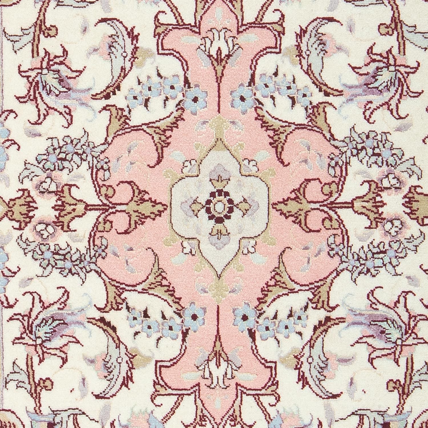 Alfombra Persa - Tabriz - Real - 91 x 60 cm - beige