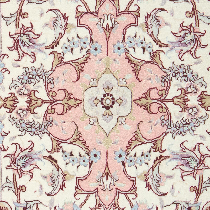 Alfombra Persa - Tabriz - Real - 91 x 60 cm - beige