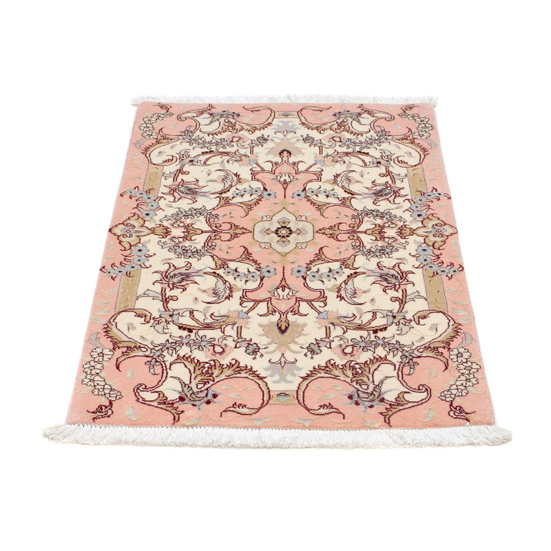 Alfombra Persa - Tabriz - Real - 91 x 60 cm - beige