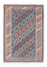Alfombra Kelim - Oriental - 174 x 123 cm - azul