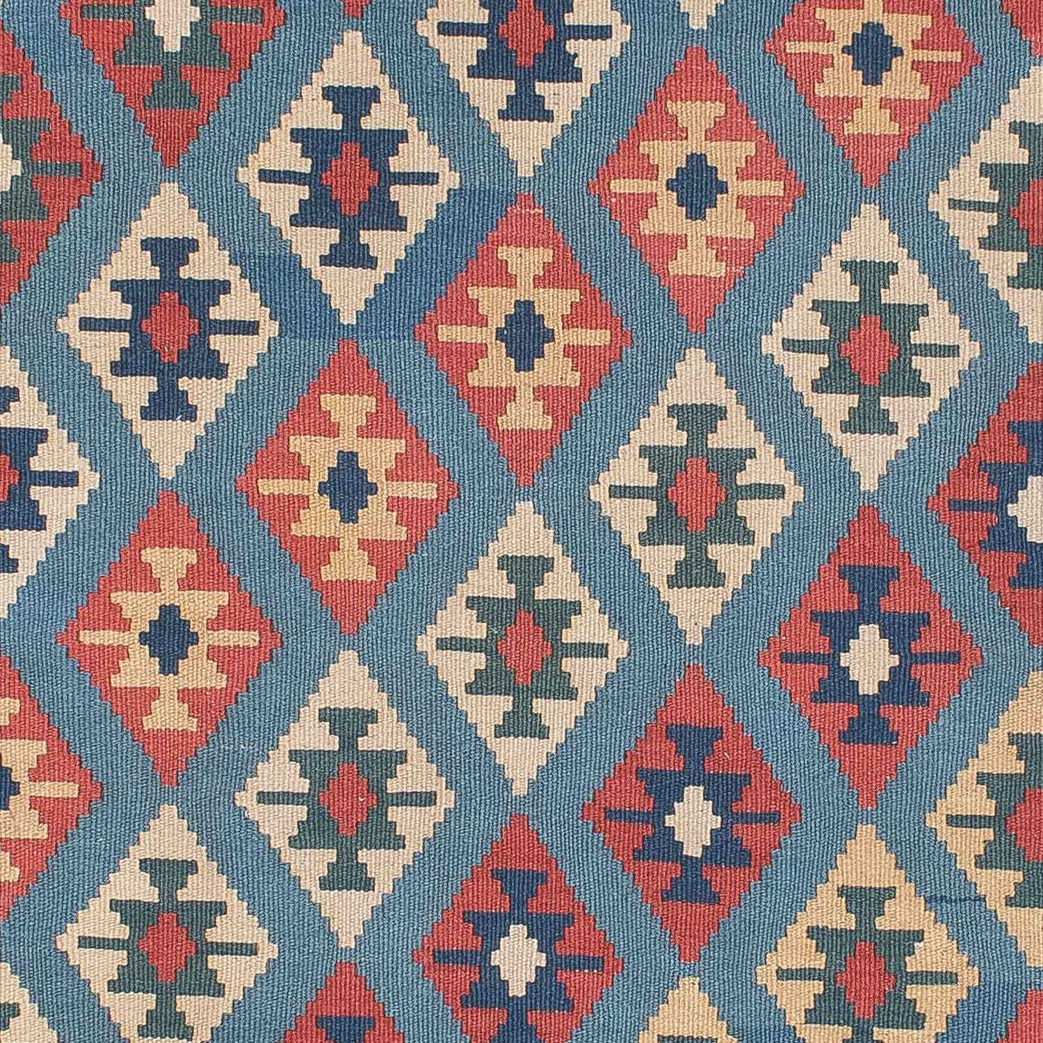 Alfombra Kelim - Oriental - 174 x 123 cm - azul