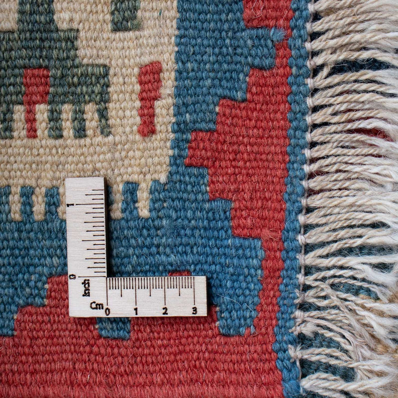Alfombra Kelim - Oriental - 174 x 123 cm - azul