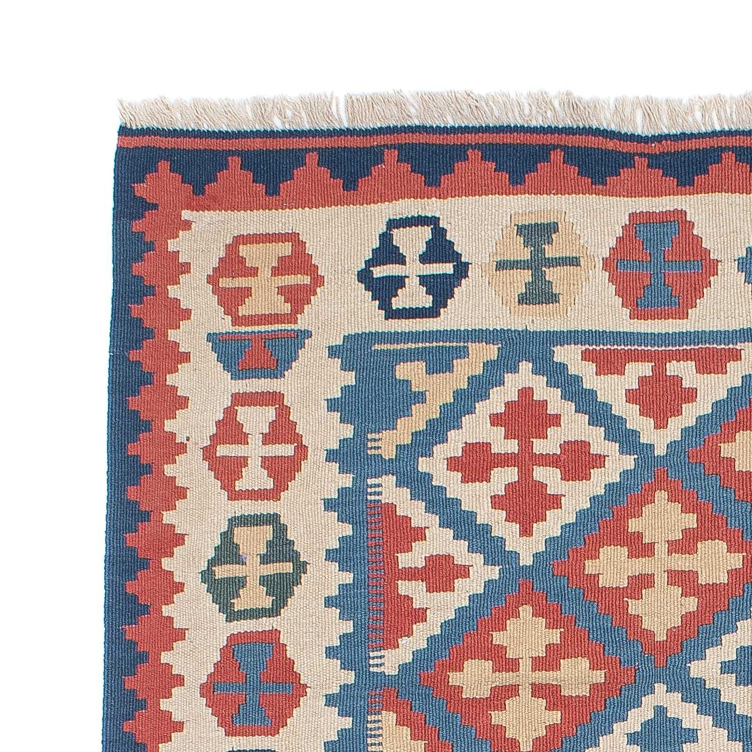 Alfombra Kelim - Oriental - 180 x 118 cm - azul