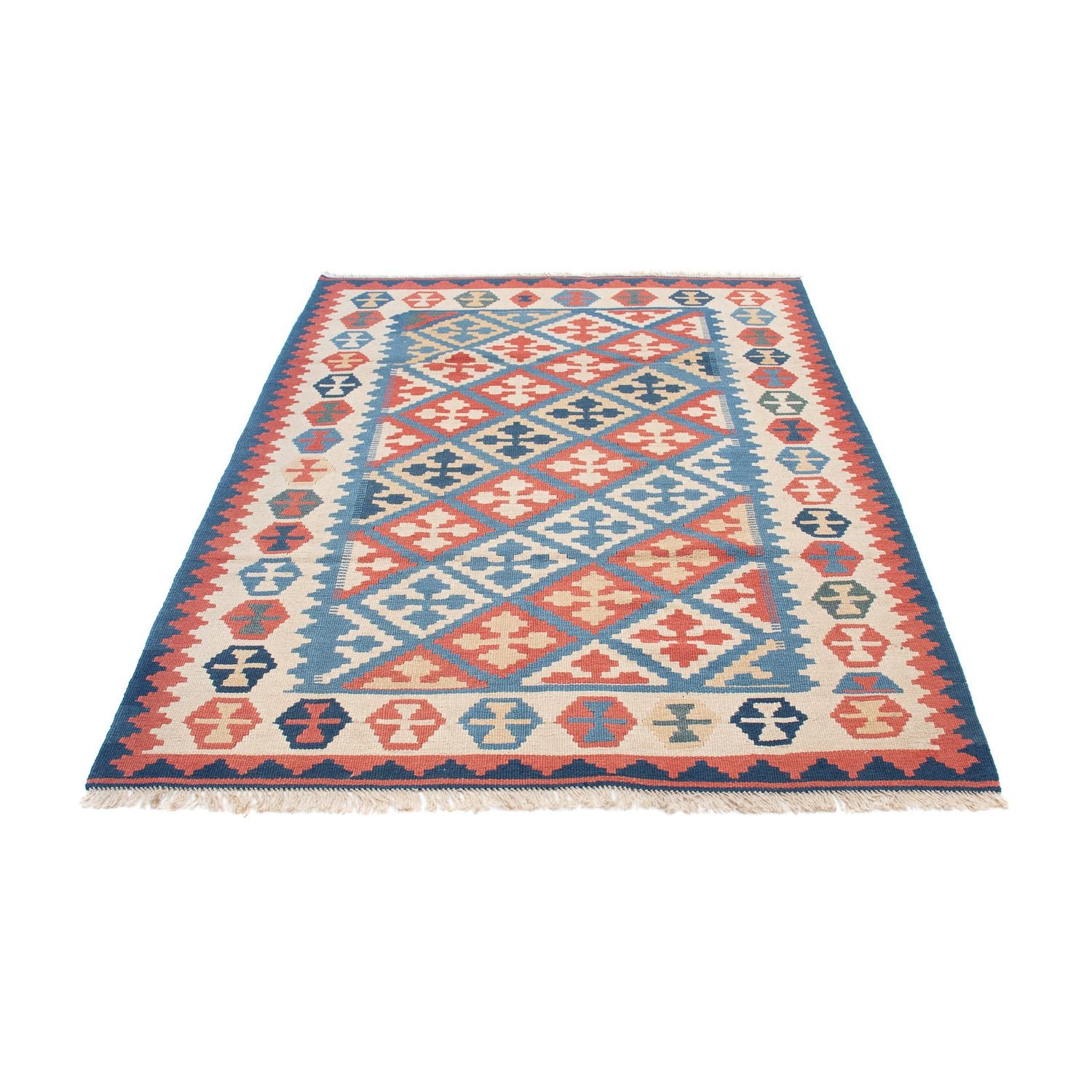 Alfombra Kelim - Oriental - 180 x 118 cm - azul