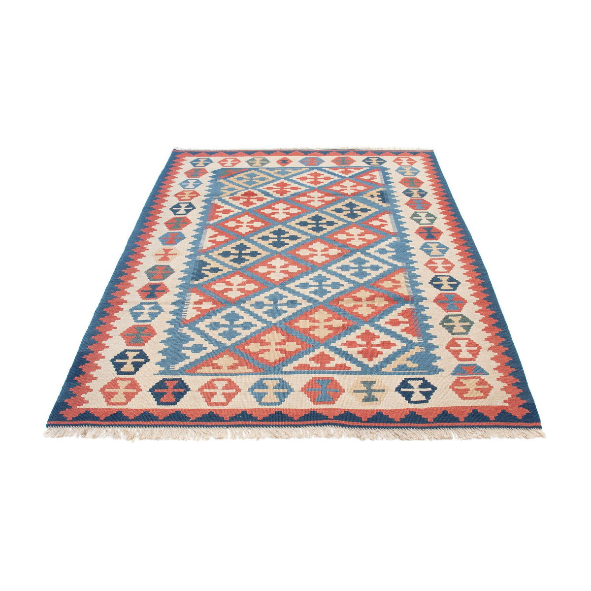 Alfombra Kelim - Oriental - 180 x 118 cm - azul