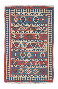 Alfombra Kelim - Oriental - 173 x 109 cm - multicolor