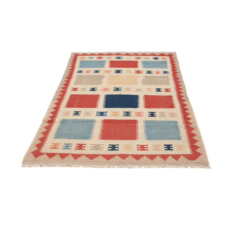 Alfombra Kelim - Oriental - 196 x 120 cm - beige