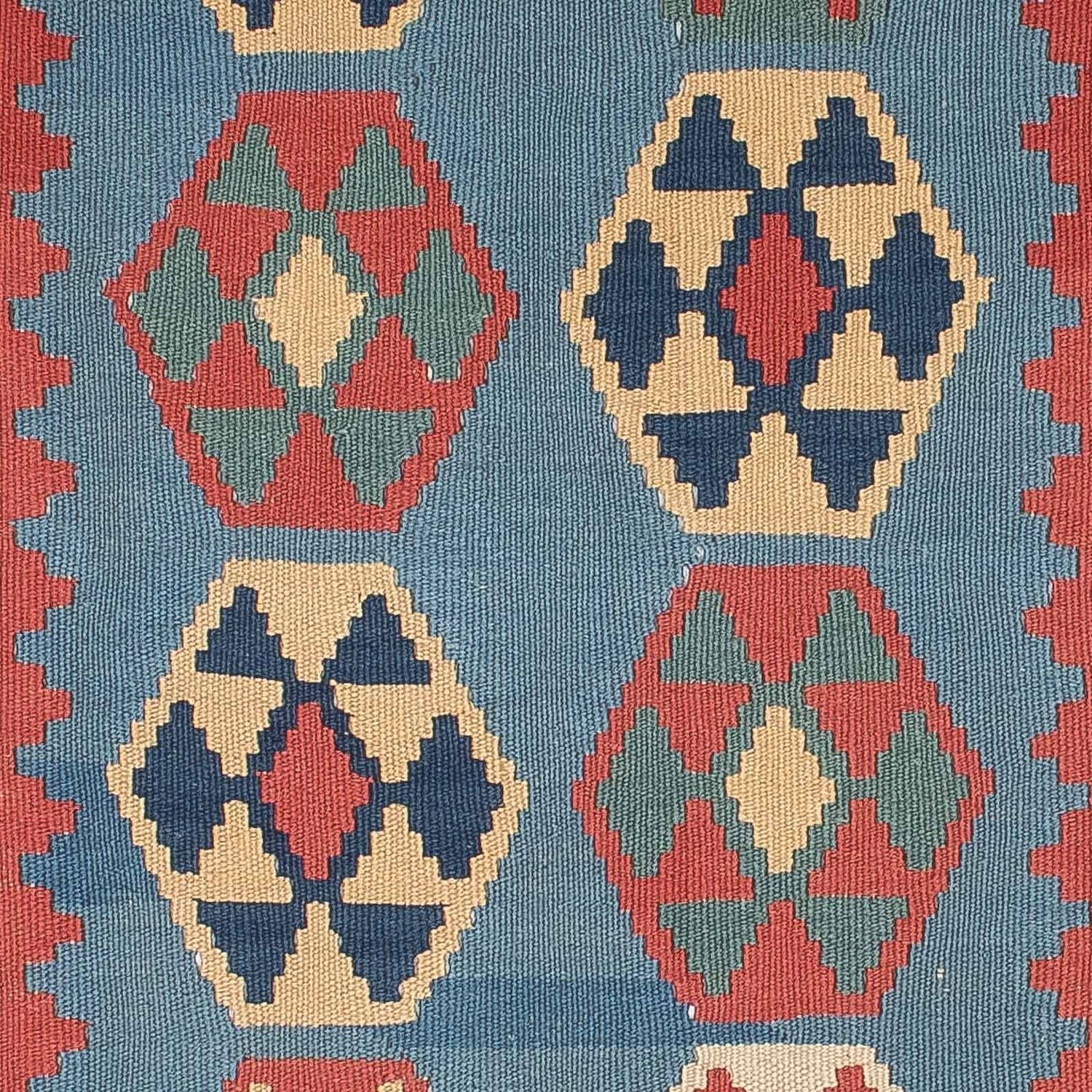Alfombra Kelim - Oriental - 179 x 108 cm - azul