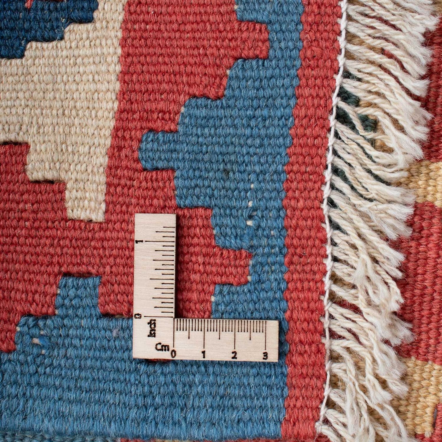 Alfombra Kelim - Oriental - 179 x 108 cm - azul