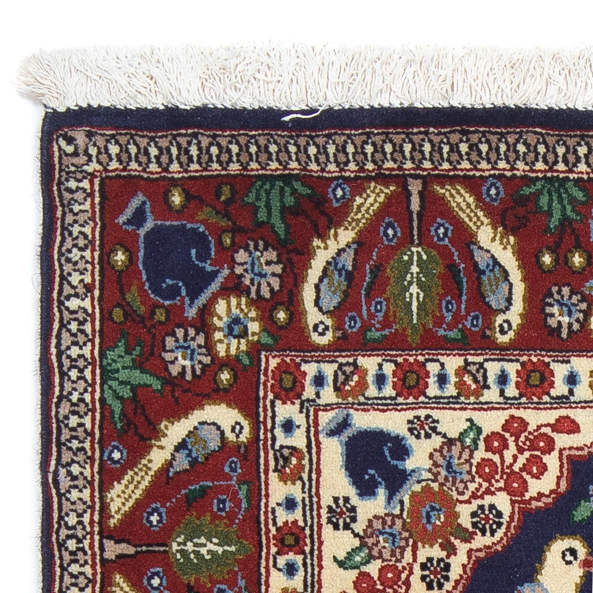 Alfombra persa - Clásica - 84 x 60 cm - azul oscuro