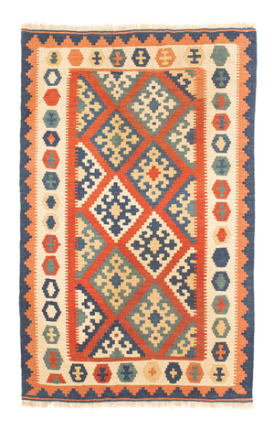 Alfombra Kelim - Oriental - 150 x 97 cm - rojo