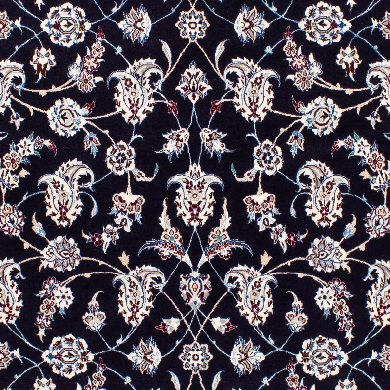 Alfombra Persa - Nain - Prima - 227 x 139 cm - azul oscuro