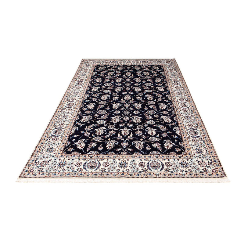 Alfombra Persa - Nain - Prima - 227 x 139 cm - azul oscuro