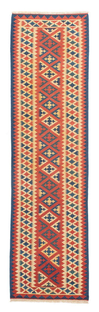 Alfombra de pasillo Alfombra Kelim - Oriental - 300 x 84 cm - multicolor