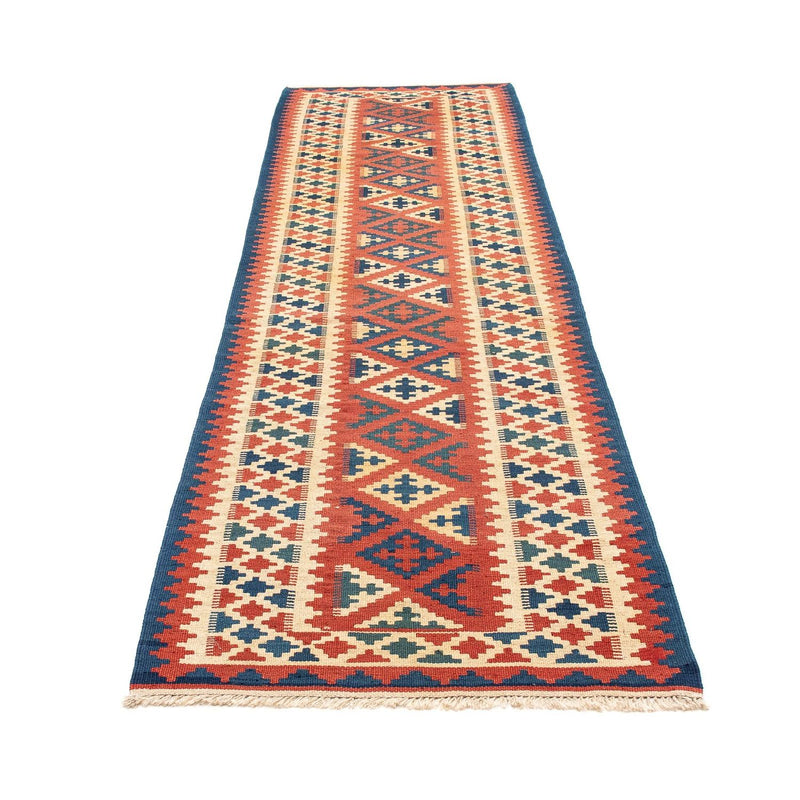 Alfombra de pasillo Alfombra Kelim - Oriental - 300 x 84 cm - multicolor