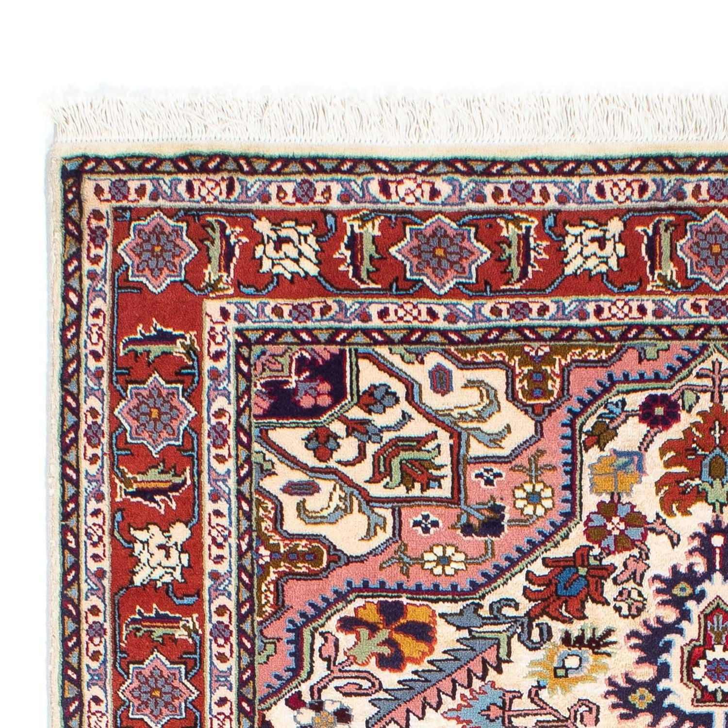 Alfombra persa - Nómada - 206 x 138 cm - multicolor