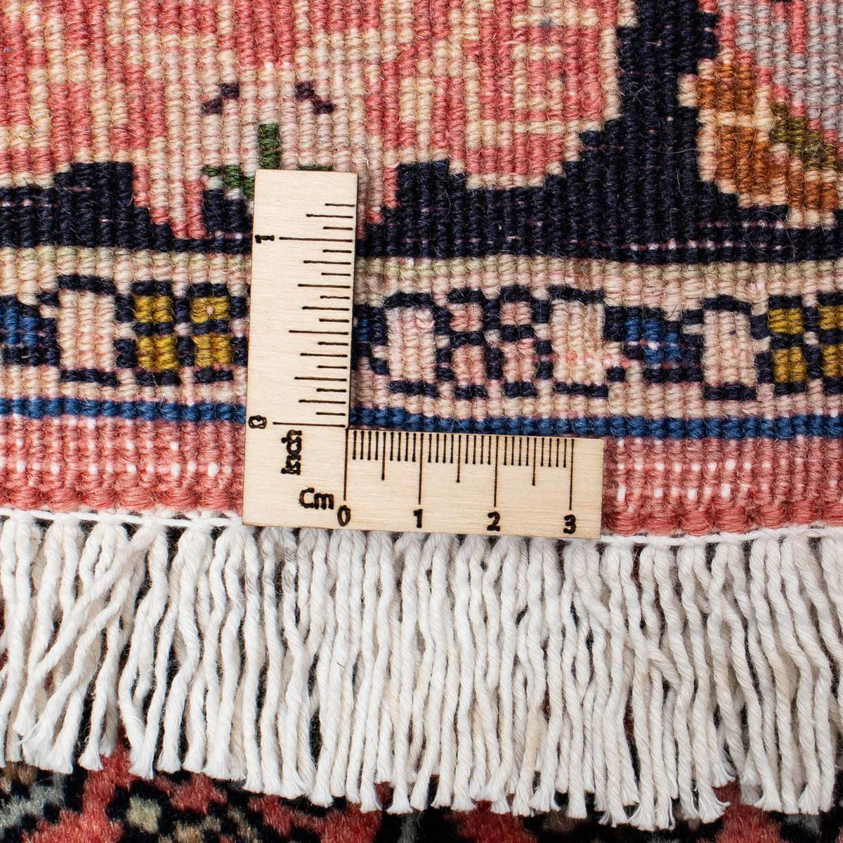 Alfombra persa - Nómada - 123 x 75 cm - rojo claro