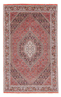 Alfombra persa - Bidjar - 178 x 110 cm - rojo