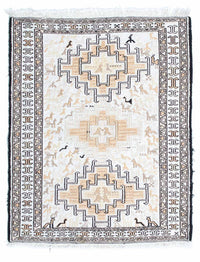Alfombra Kelim - Oriental - 95 x 71 cm - beige