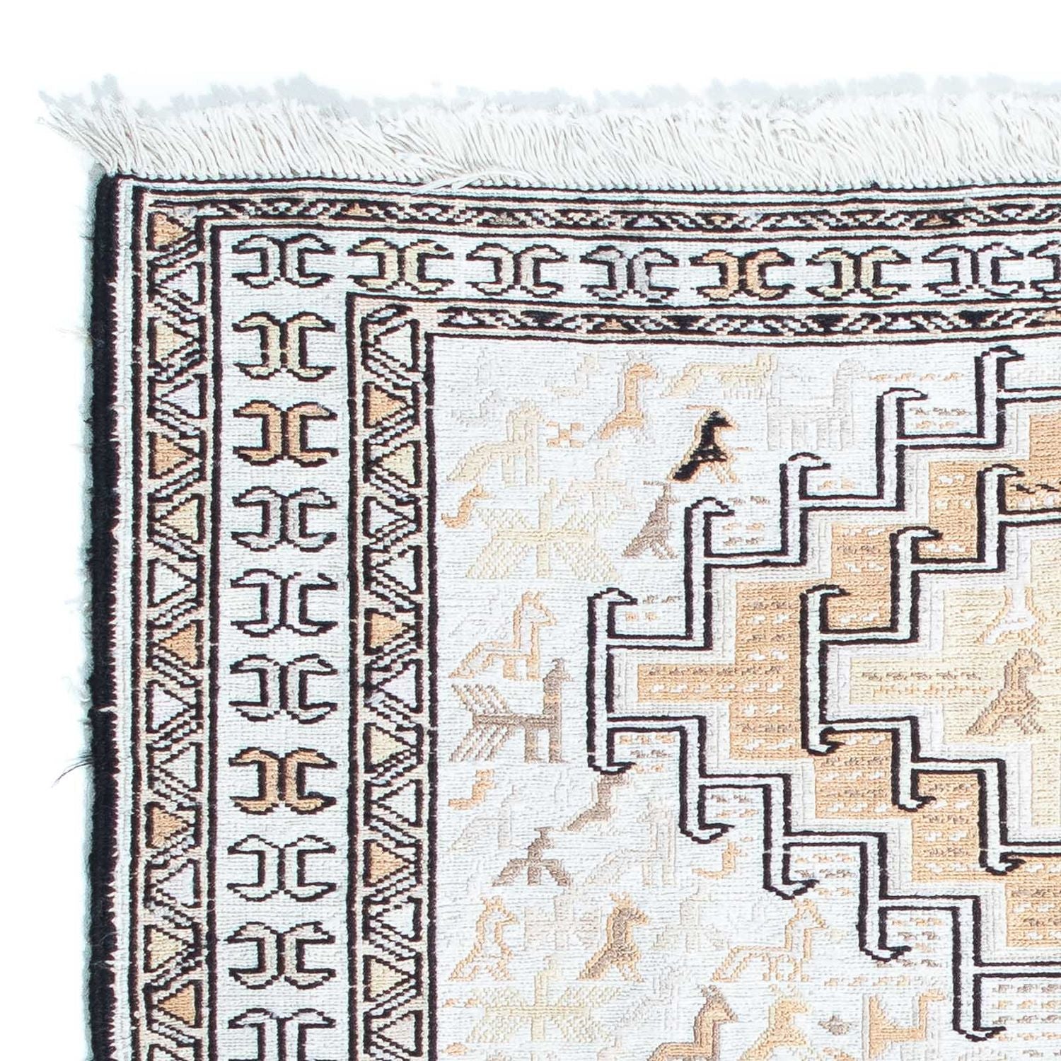 Alfombra Kelim - Oriental - 95 x 71 cm - beige