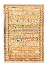 Alfombra Kelim - Oriental - 141 x 103 cm - beige