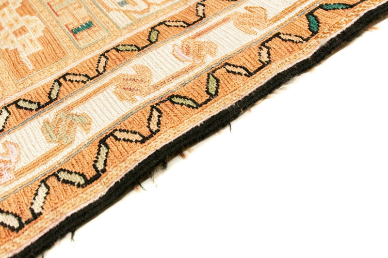 Alfombra Kelim - Oriental - 141 x 103 cm - beige
