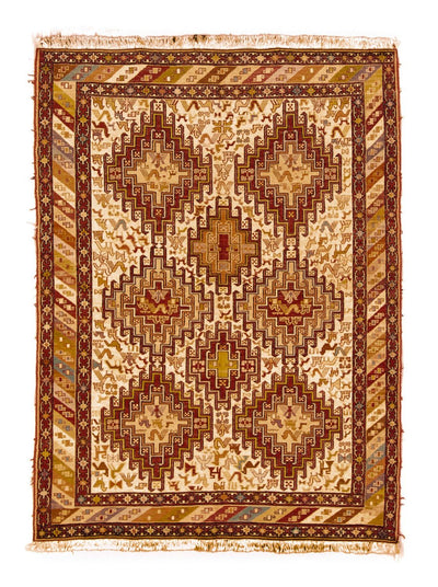 Tabriz Alfombra 106x138cm - Alfombra persa