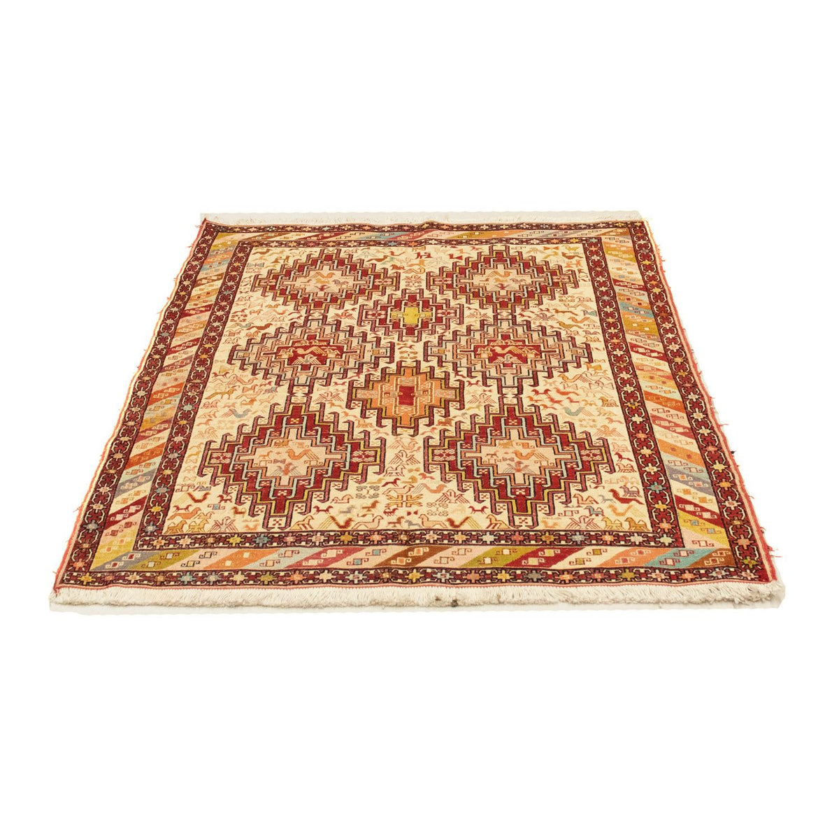 Alfombra persa - Tabriz - 138 x 106 cm - beige