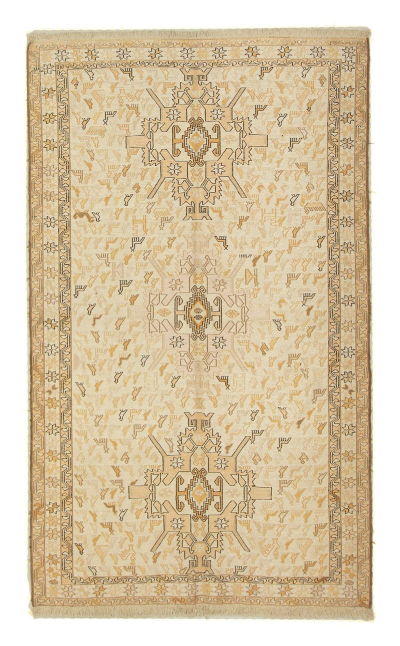 Alfombra Kelim - Oriental - 200 x 123 cm - beige