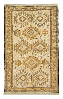 Alfombra de pasillo Alfombra Kelim - Oriental - 194 x 23 cm - beige