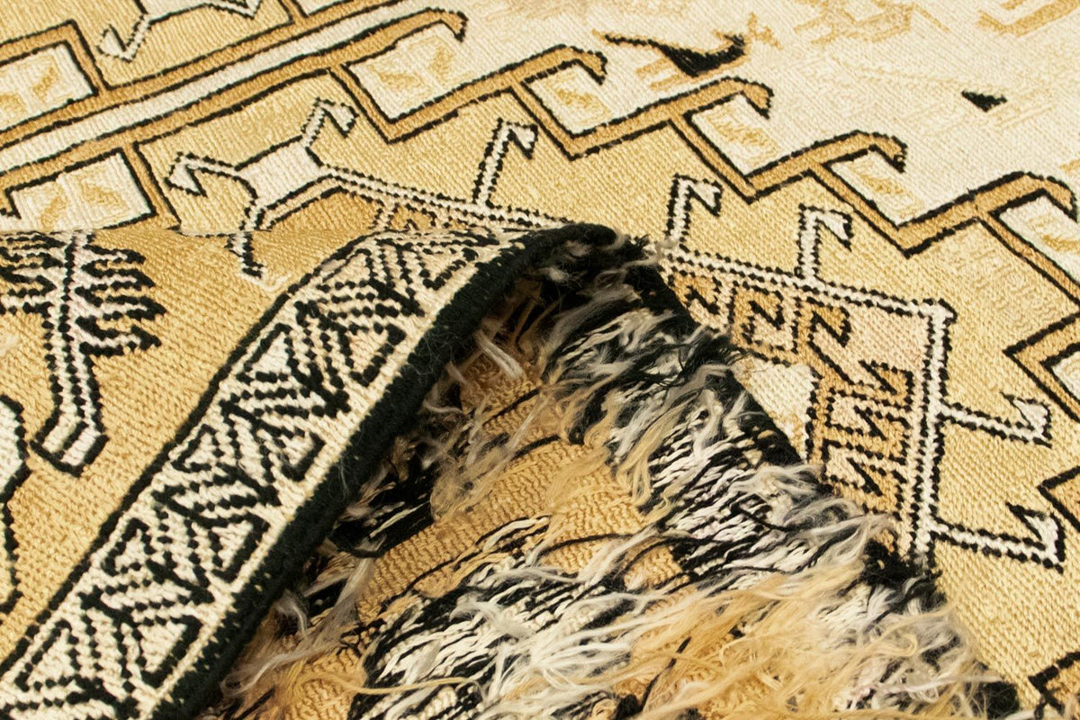 Alfombra de pasillo Alfombra Kelim - Oriental - 194 x 23 cm - beige