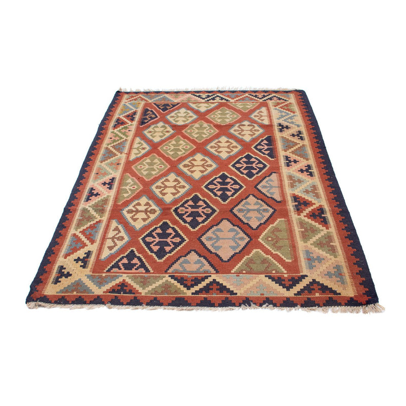 Alfombra Kelim - Oriental - 188 x 118 cm - rojo oscuro
