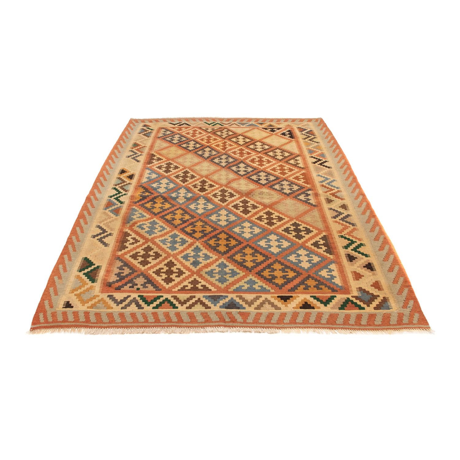 Alfombra Kelim - Oriental - 207 x 154 cm - multicolor