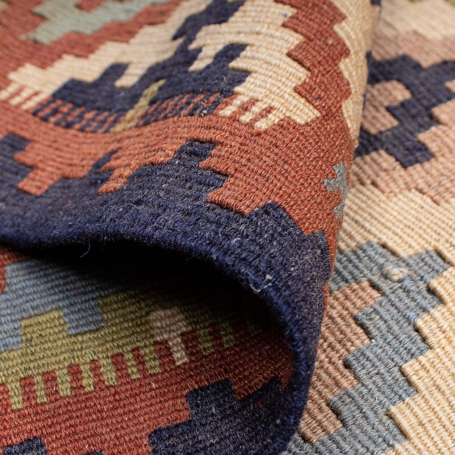 Alfombra Kelim - Oriental - 205 x 136 cm - multicolor