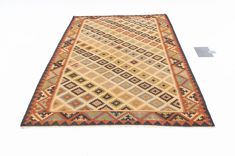 Alfombra Kelim - Oriental - 205 x 136 cm - multicolor